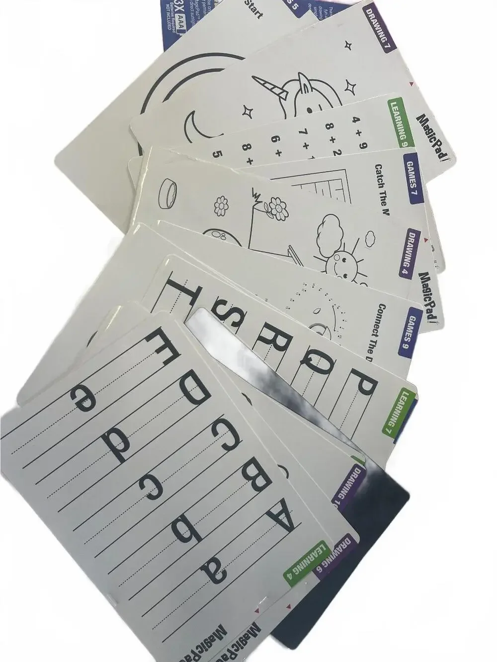 MagicPad Glow Dry Erase Activity Educational and Fun Set for Kids